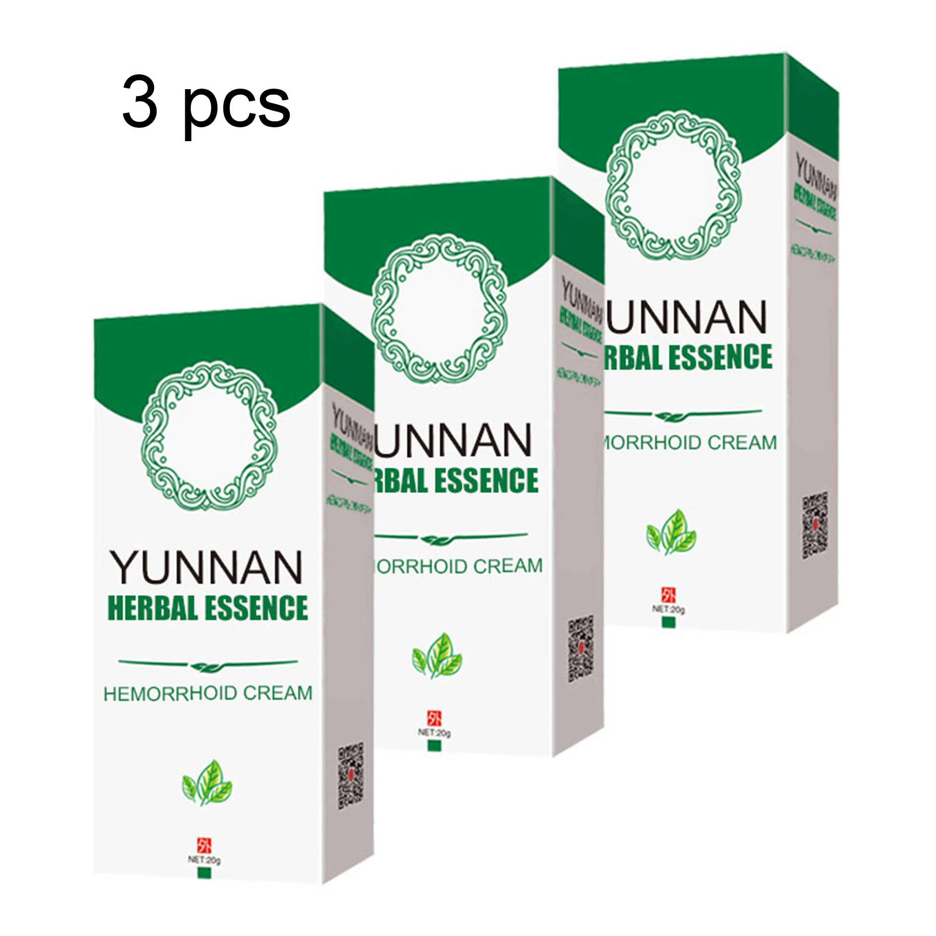 Yunnan Herbal Essence Hemorrhoid Cream JC 1688 3pcs - 🔥30% OFF🔥USD$29.97 