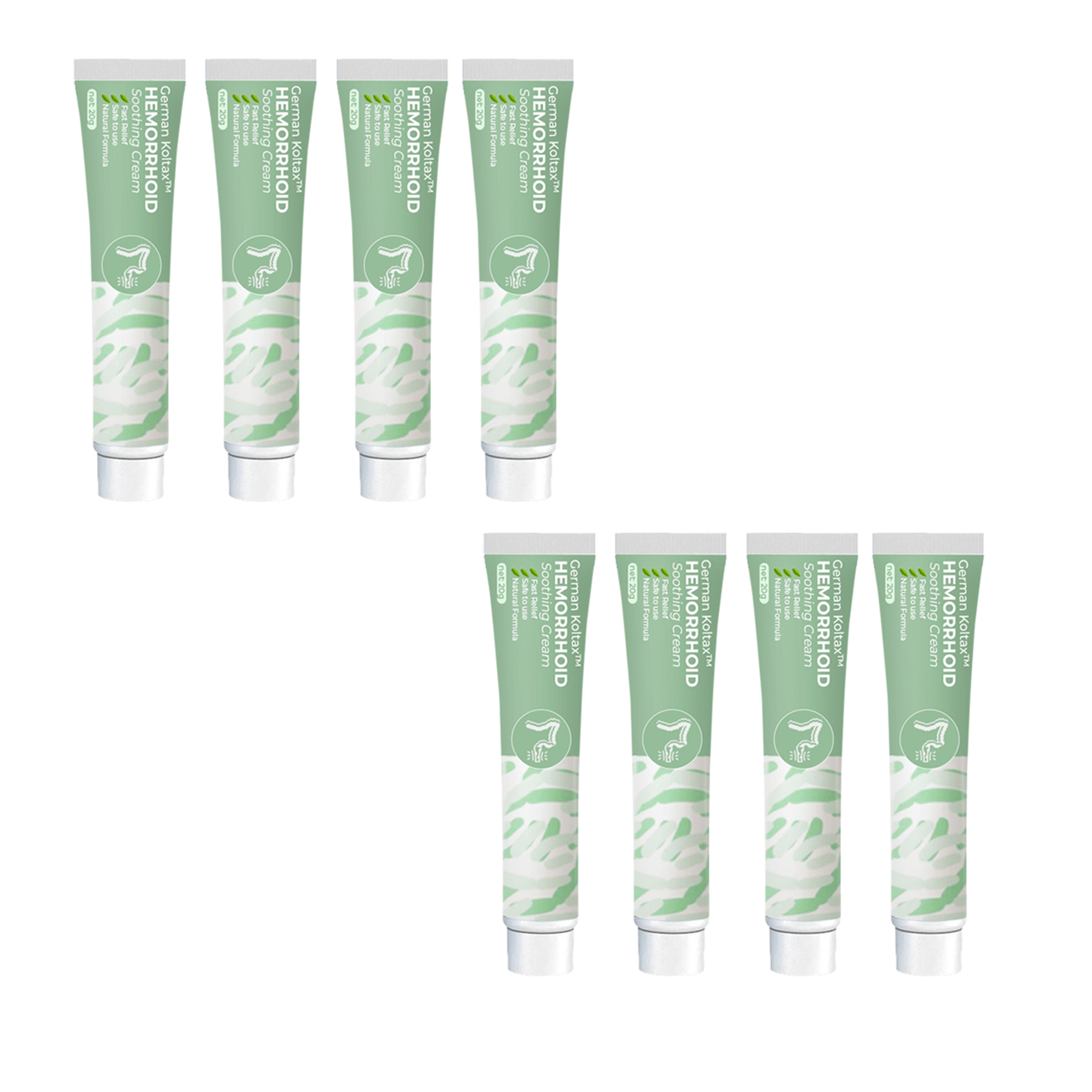 German Koltax™ Hemorrhoid Soothing Cream VL 1688 8PCS - USD$54.97🔥50% OFF🔥($7.5/Pc) 