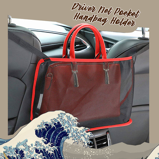 Blesswil Driver Net Pocket Handbag Holder 1688 Red 