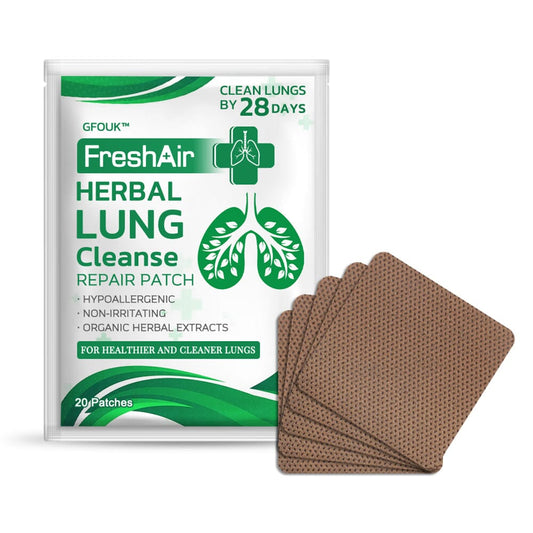 GFOUK™ FreshAir Herbal Lung Cleanse Repair Patch AY 1688 1PACK (20patches) 🔥USD24.97 