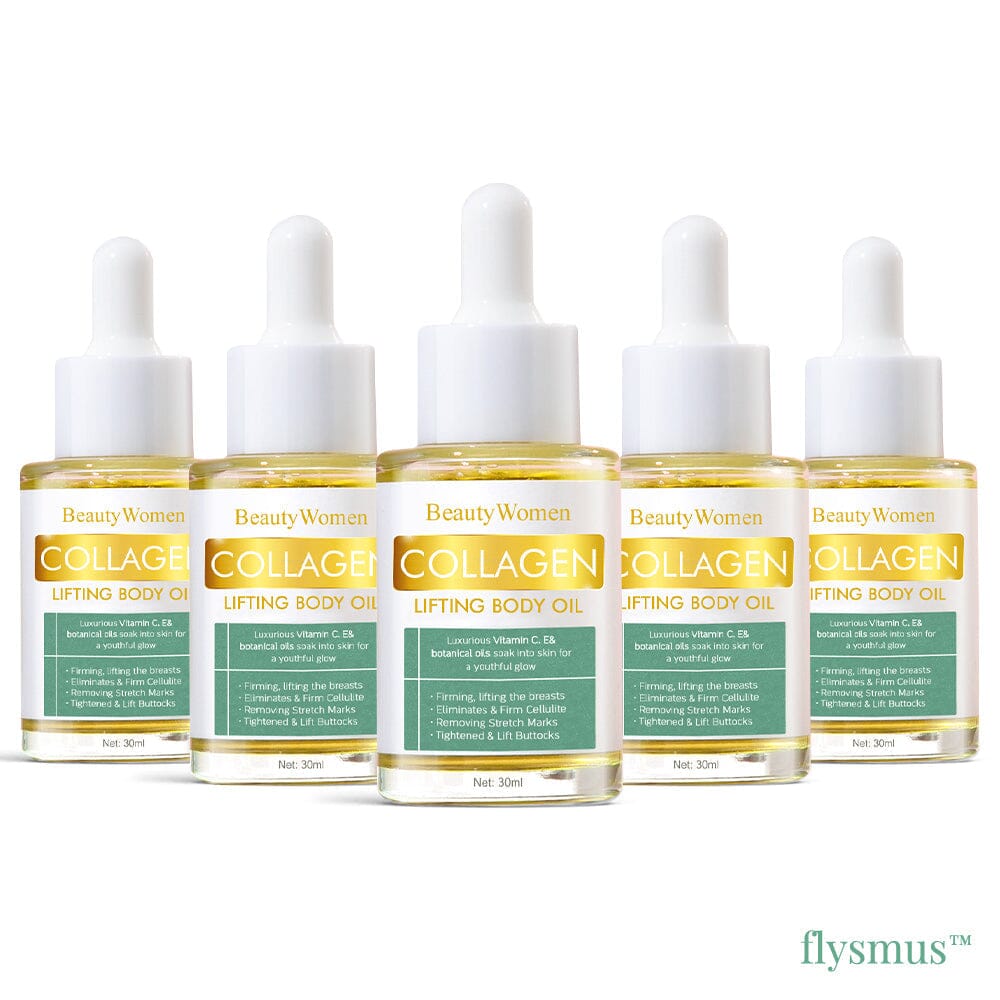flysmus™ BeautyWomen Collagen Lifting Body Oil AY 1688 5PCS 🔥60% OFF🔥 