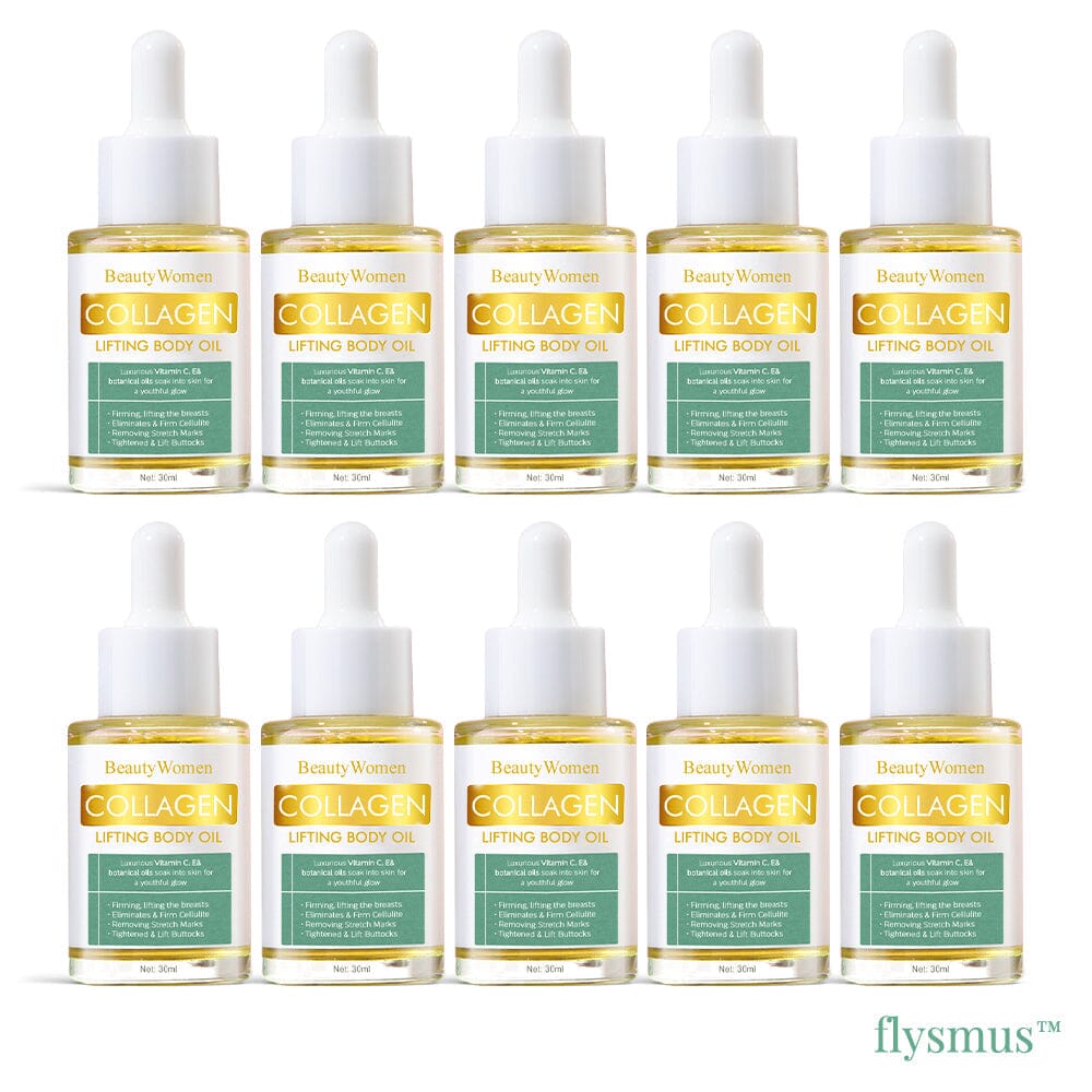 flysmus™ BeautyWomen Collagen Lifting Body Oil AY 1688 10PCS 🔥70% OFF🔥 