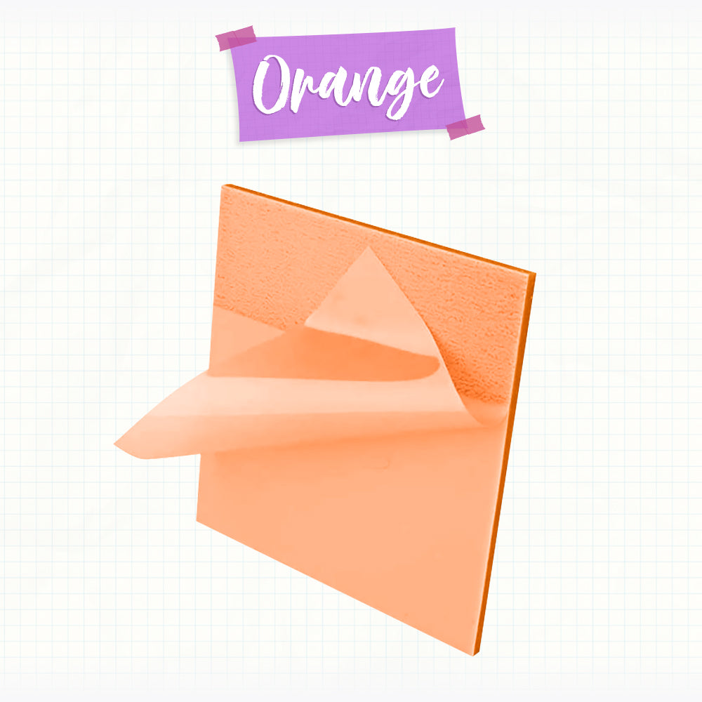 Translucent Sticky Notes AY 1688 1PC Orange 