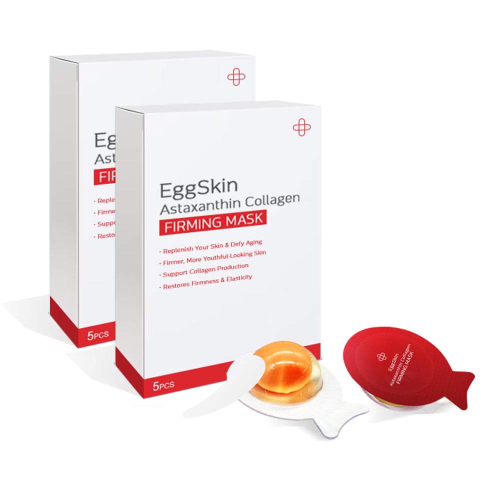 Flysmus™ EggSkin Astaxanthin Collagen Firming Mask AY 1688 1+1BOXES (10pcs) 🔥$24.97 
