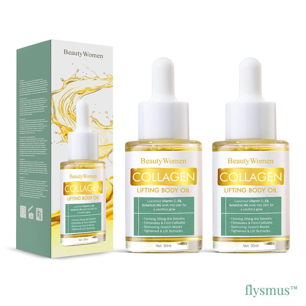 flysmus™ BeautyWomen Collagen Lifting Body Oil AY 1688 2CPS 🔥50% OFF🔥 