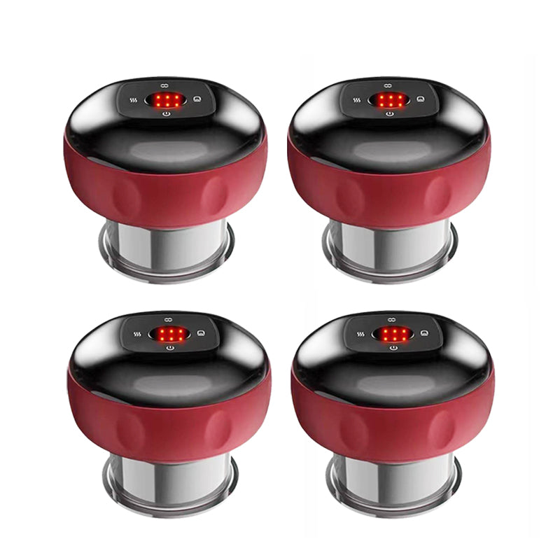Vacuum Cavitation Cupping Device JC 1688 4PCS Red - USD$139.97🔥40% OFF🔥($34.97/Box) 