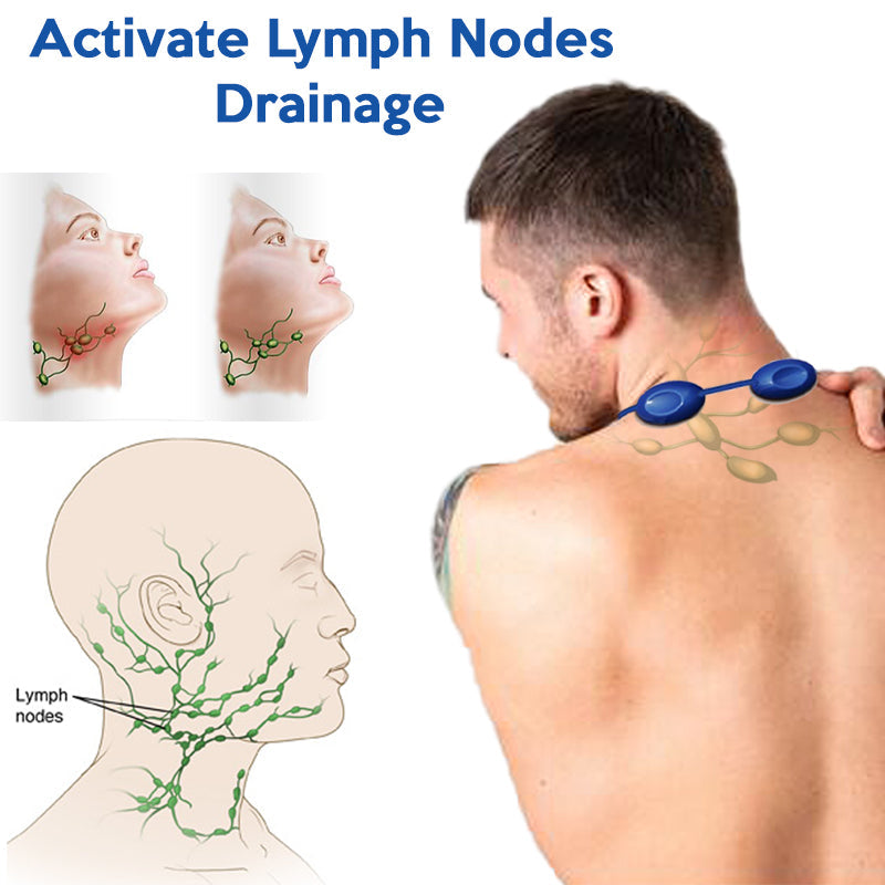 TENS Neck Lymph Acupoint Soothing Massager JC 1688 