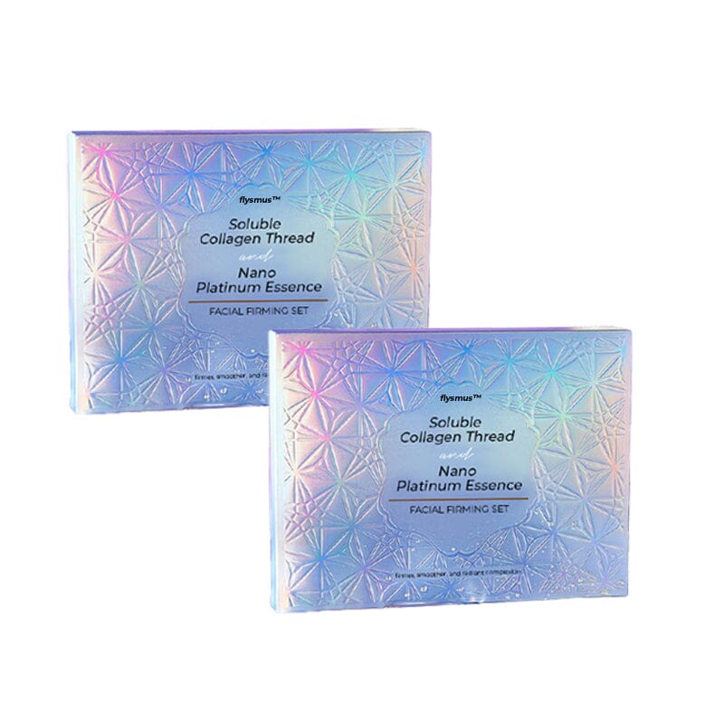 flysmus™ Soluble Collagen Thread & Nano Platinum Essence Facial Firming Set JC 1688 2BOXES - USD$54.97🔥30% OFF🔥($27.5/Box) 