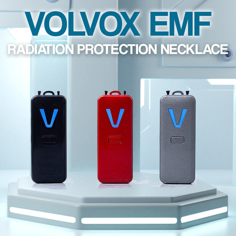 Volvox EMF Radiation Protection Necklace JC 1688 Black 1PC - USD$29.97 