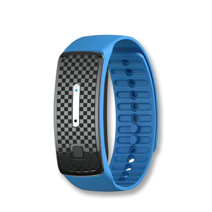 MATTEOS Ultrasonic Body Shape Wristband JC blesswil_Httpool Blue 1PC - USD$24.97 